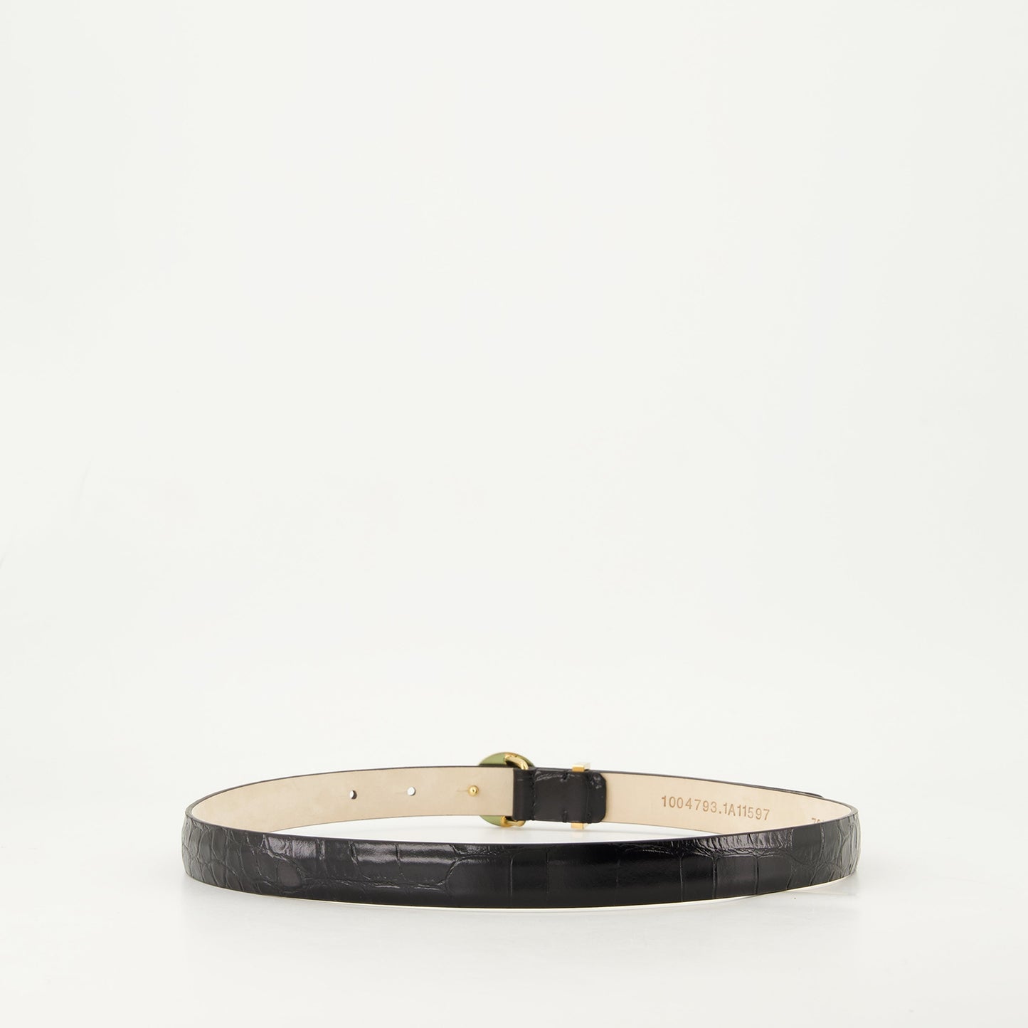 Buckle Leather Belt