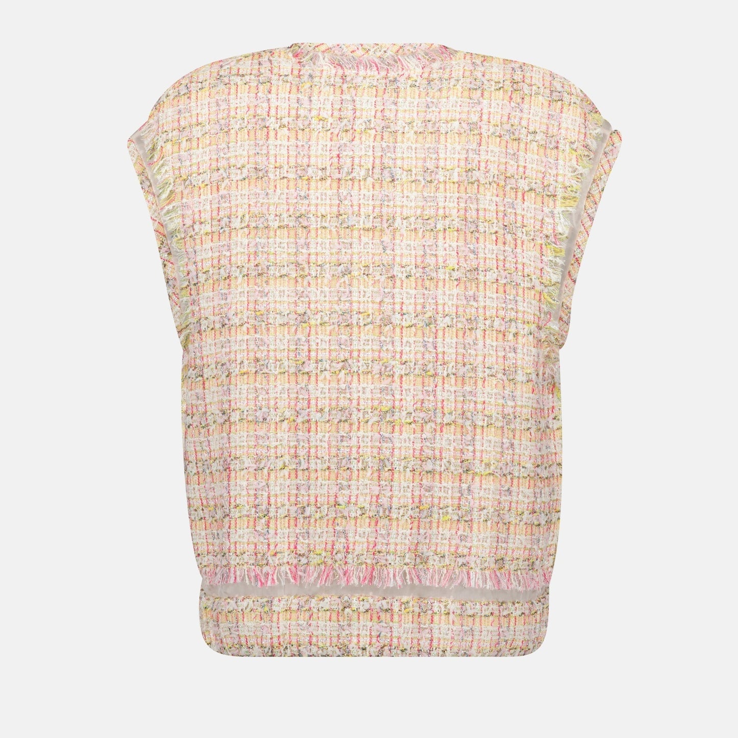 Vest in Multicolor Bouclé