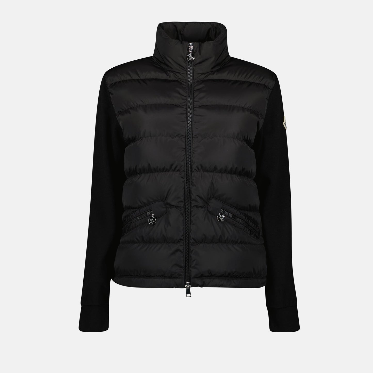Hybrid Puffer Knit Jacket