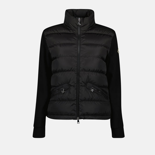 Hybrid Puffer Knit Jacket