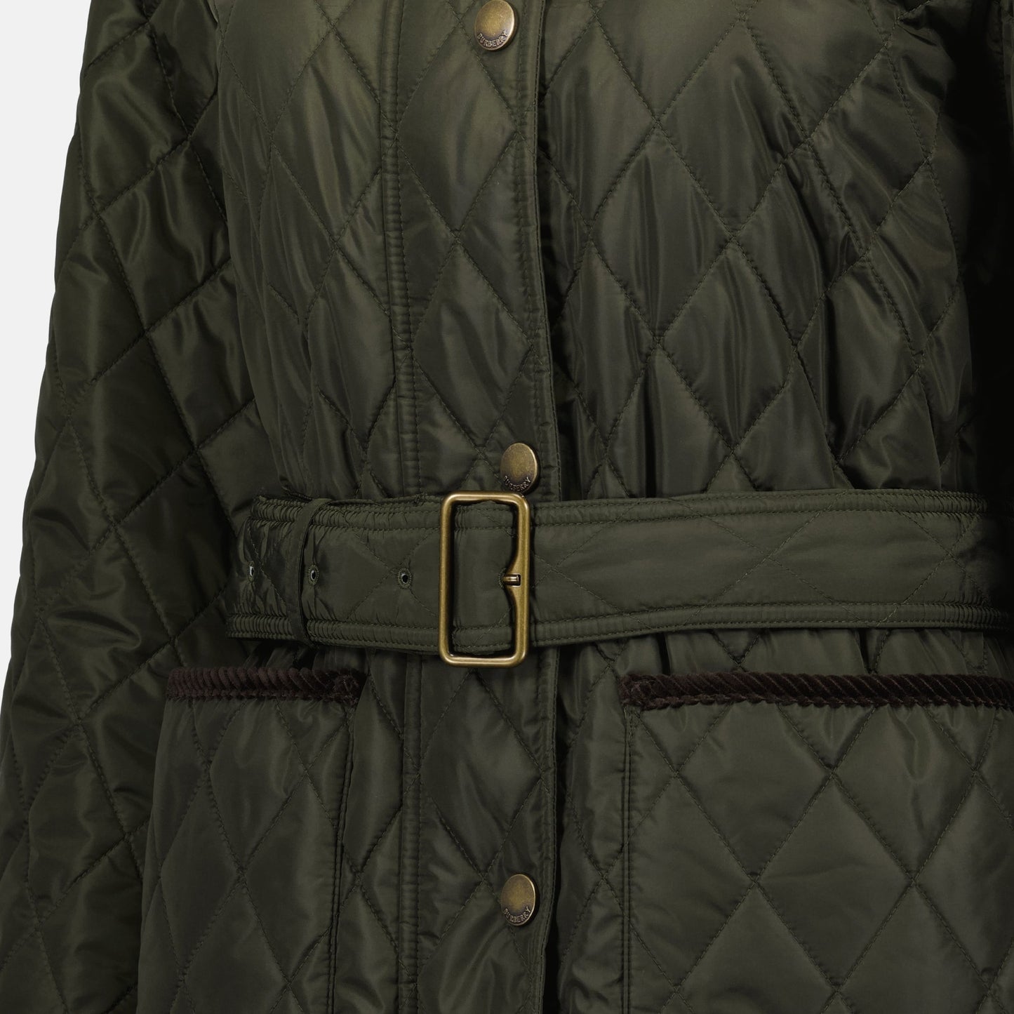 Belted Quilted Jacket