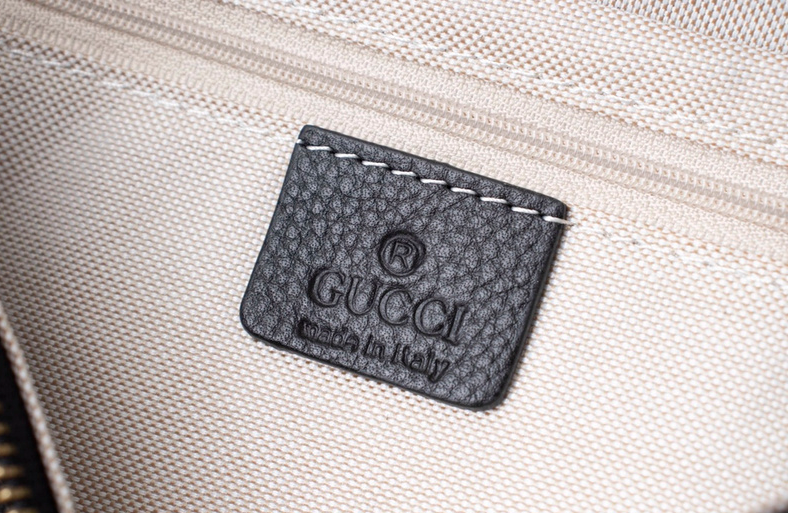 Logo Graffiti Leather Belt Bag