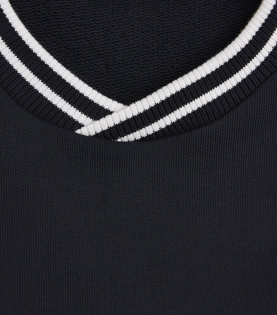 Embroidered Signature Cotton Sweatshirt