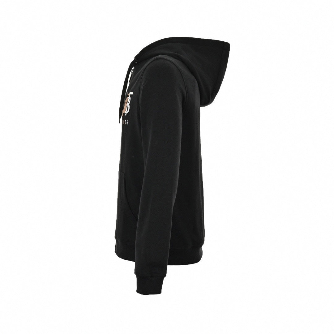 Icon Zip-Up Hoodie – Black