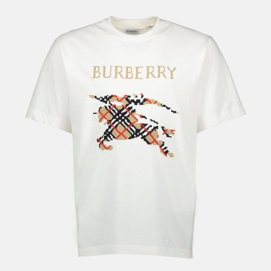 White EKD Embroidered T-Shirt