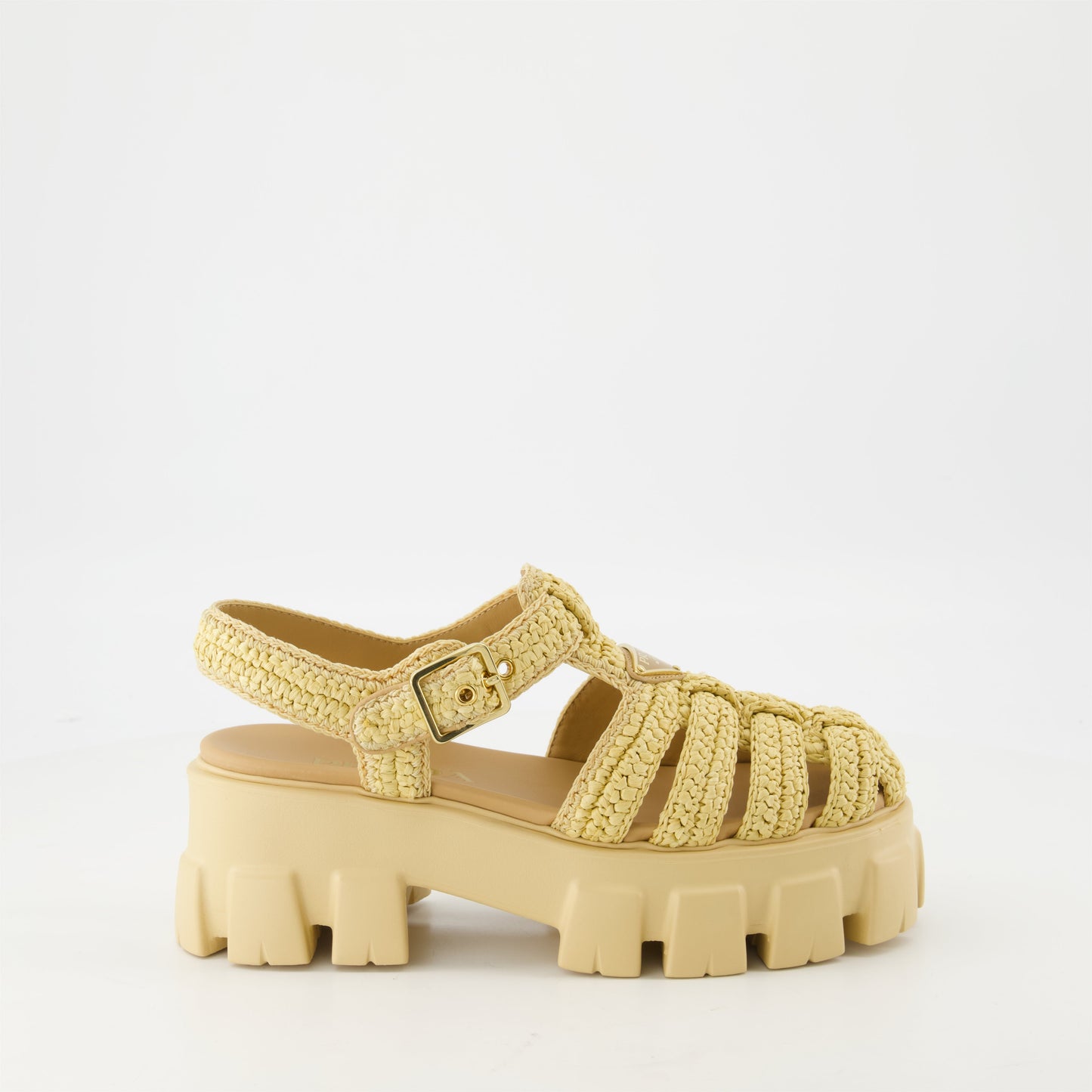 Raffia Platform Sandals
