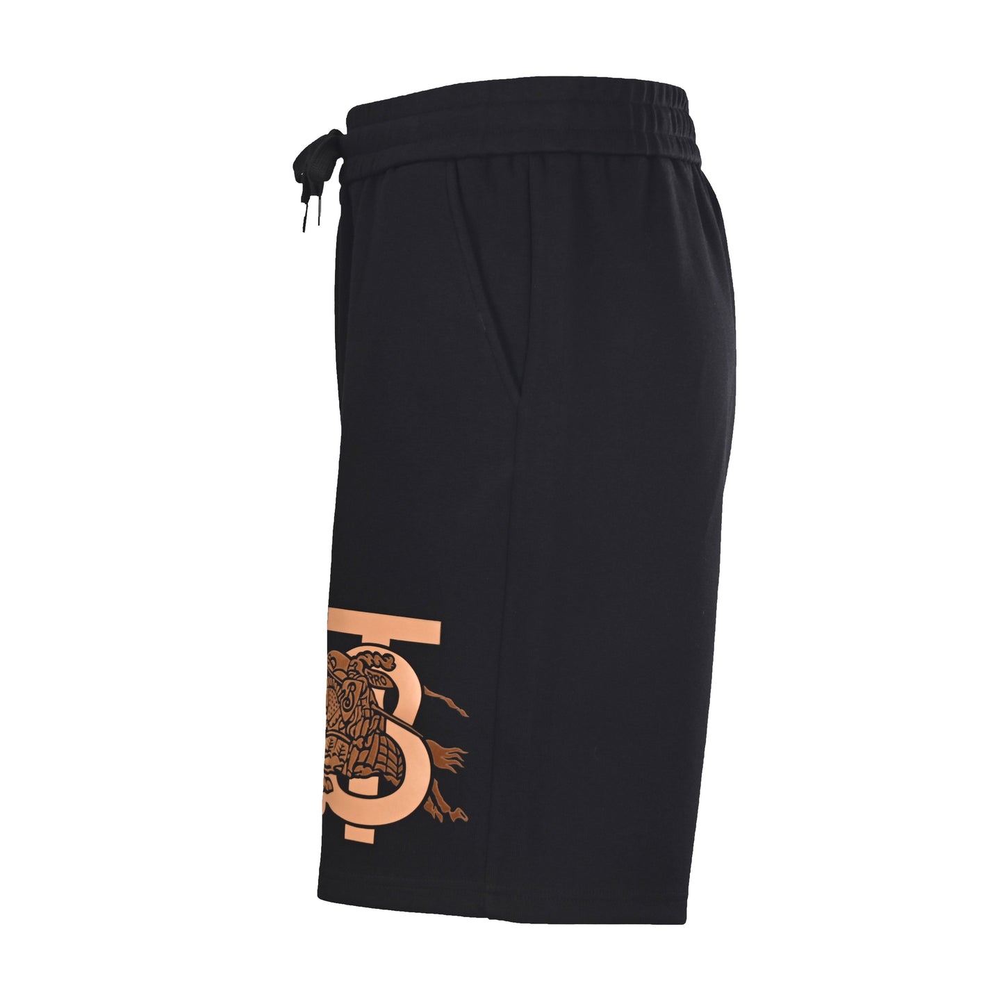 Black Cavalier Logo Shorts