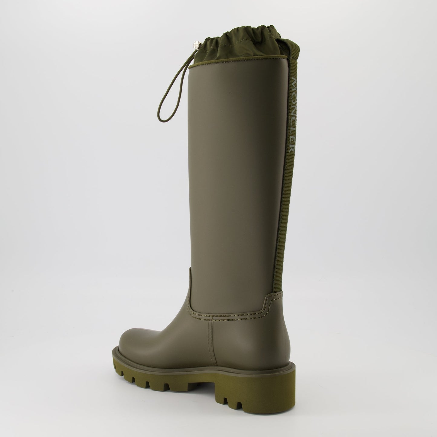Ginette Tall Rain Boots – Olive Green