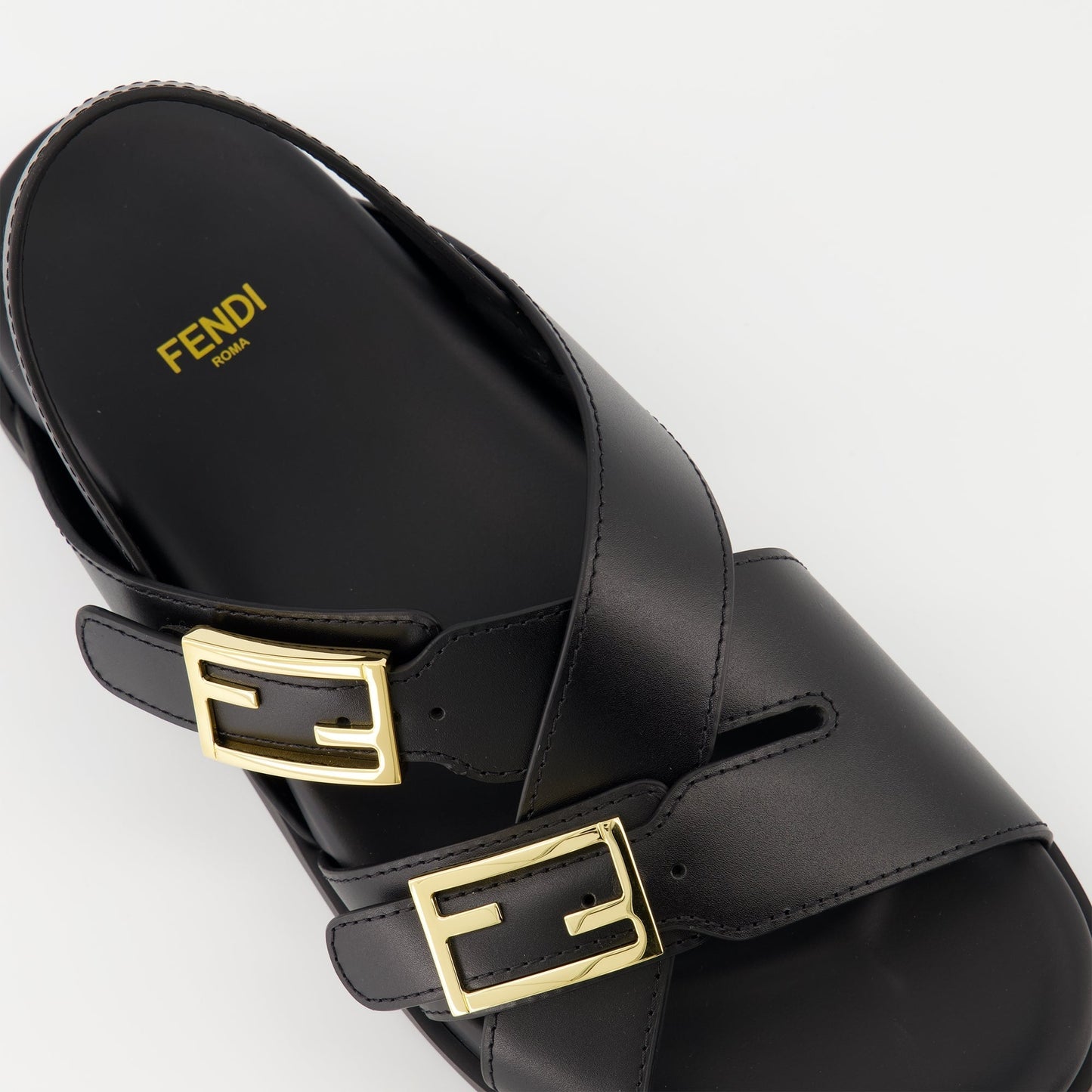 Sandals with Buckle Hardware