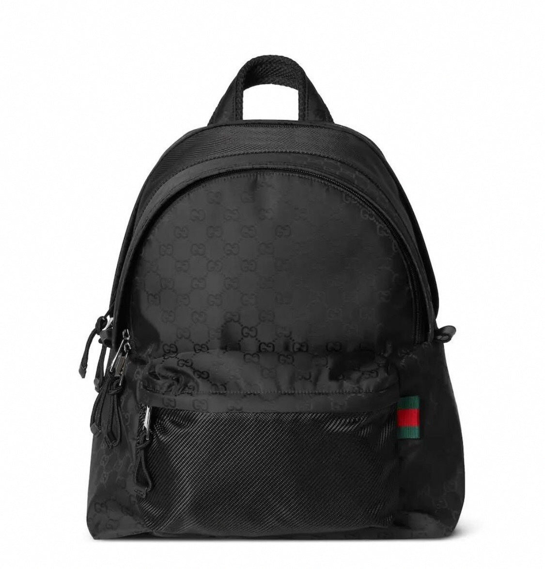Black Nylon Backpack