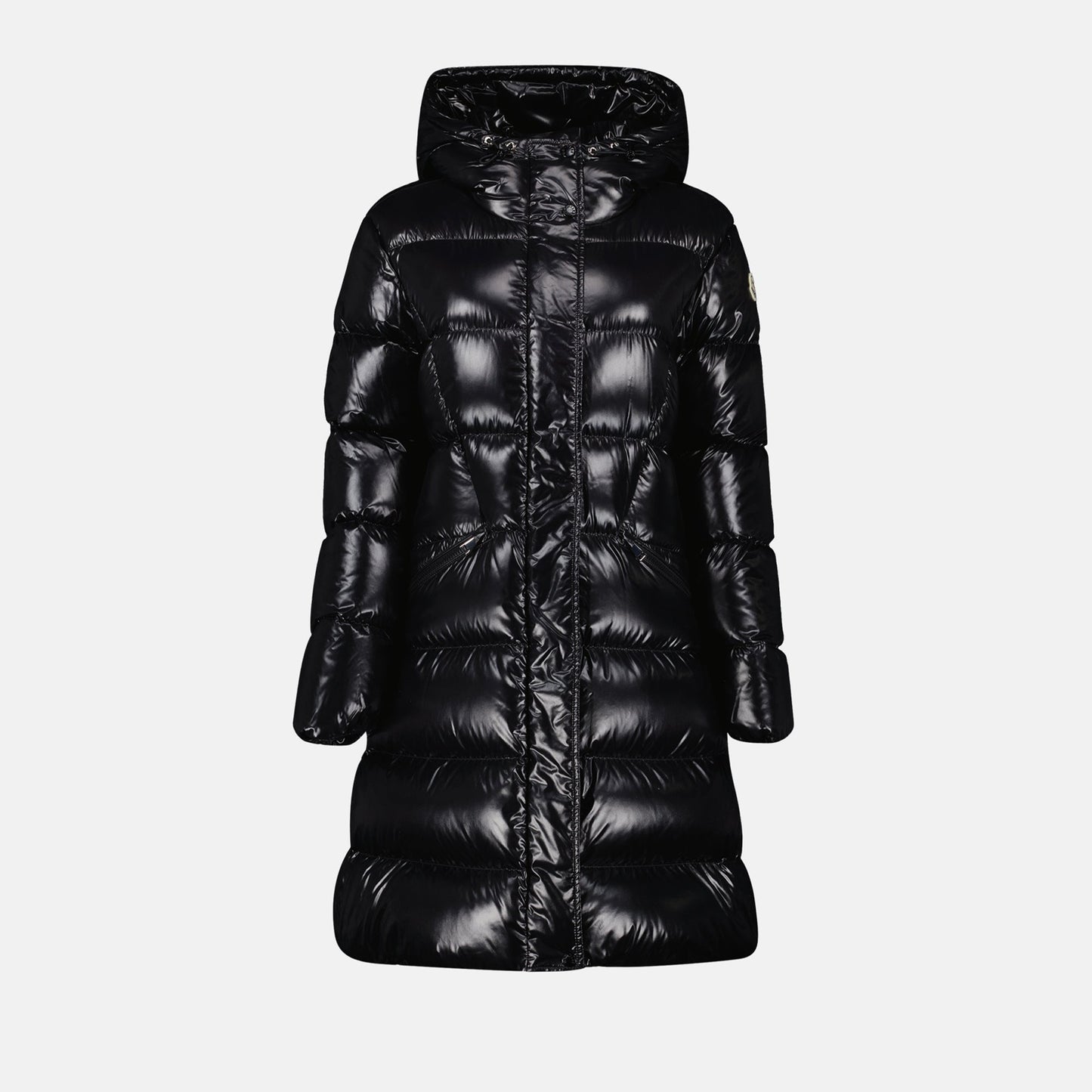 Glossy Long Puffer Coat