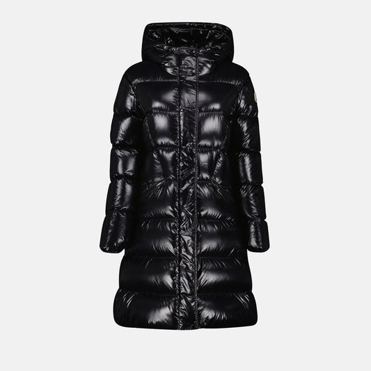 Glossy Long Puffer Coat