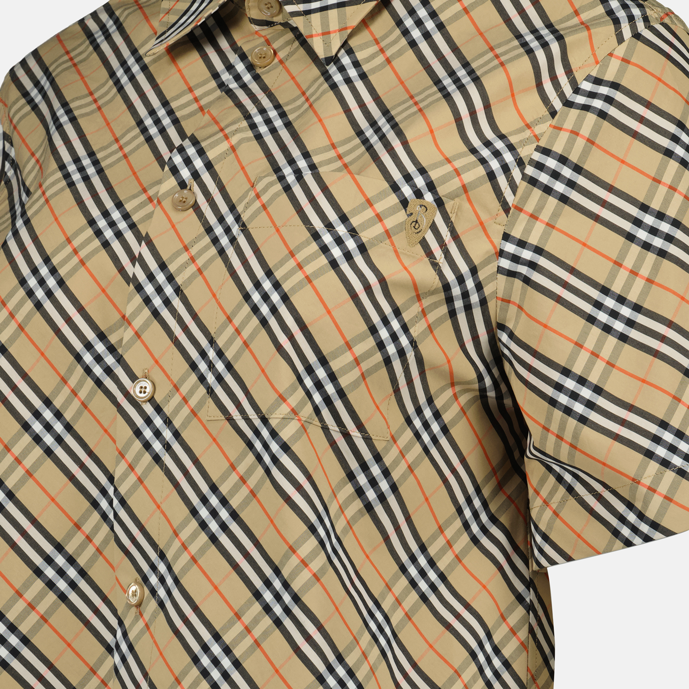 Cropped Short Sleeve Shirt