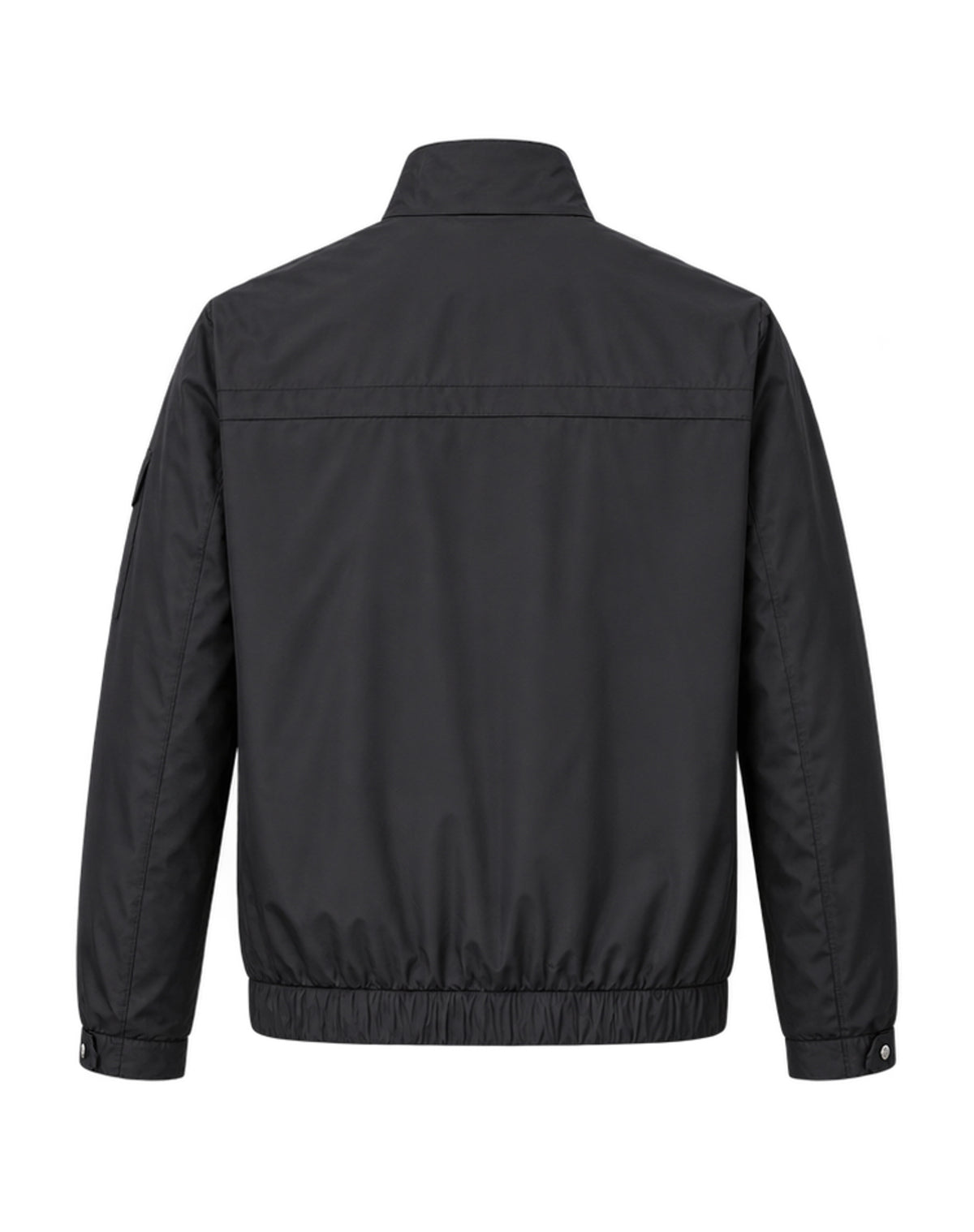 Lightweight Zip Jacket – Black
