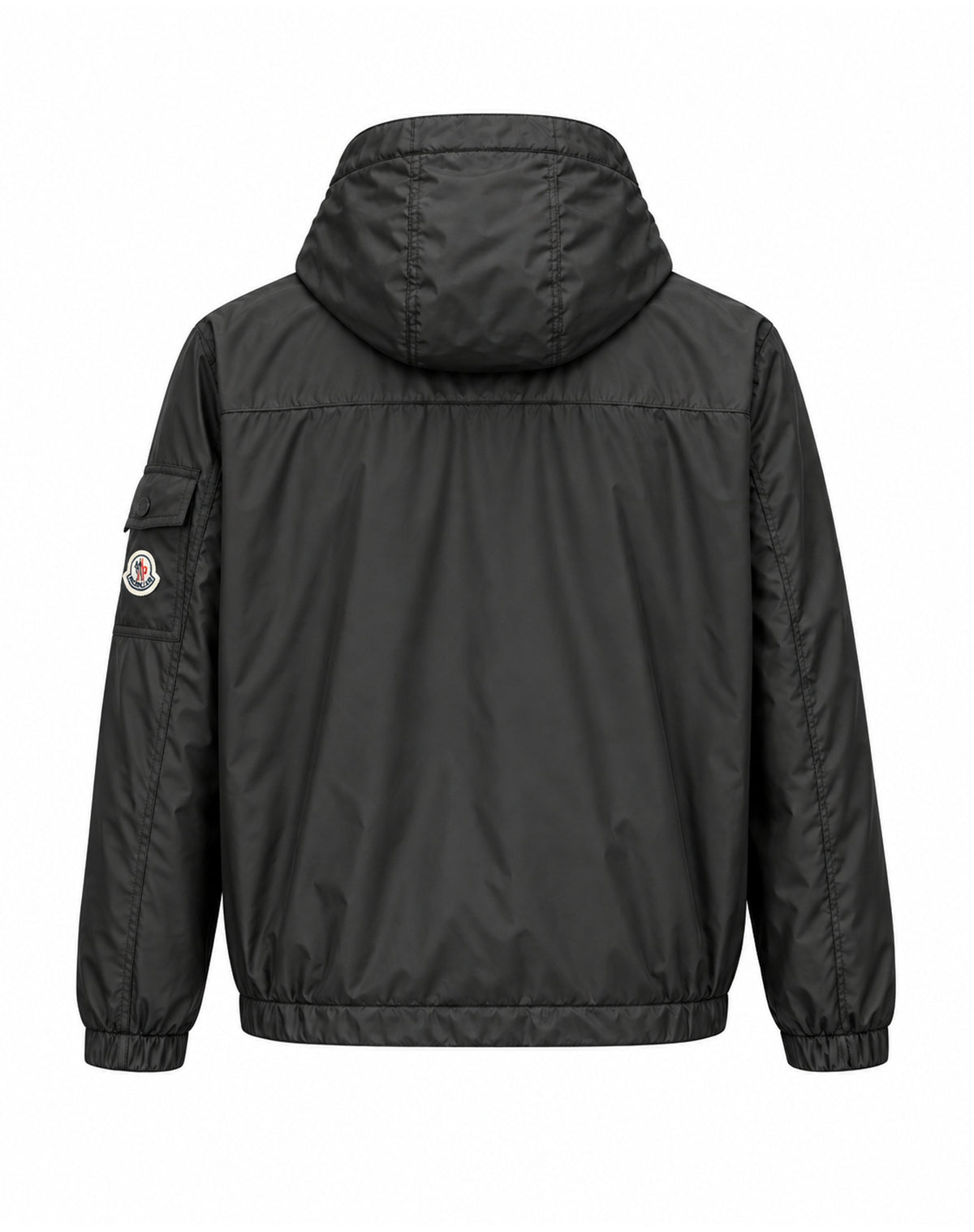 Utility Hooded Jacket – Navy & Black