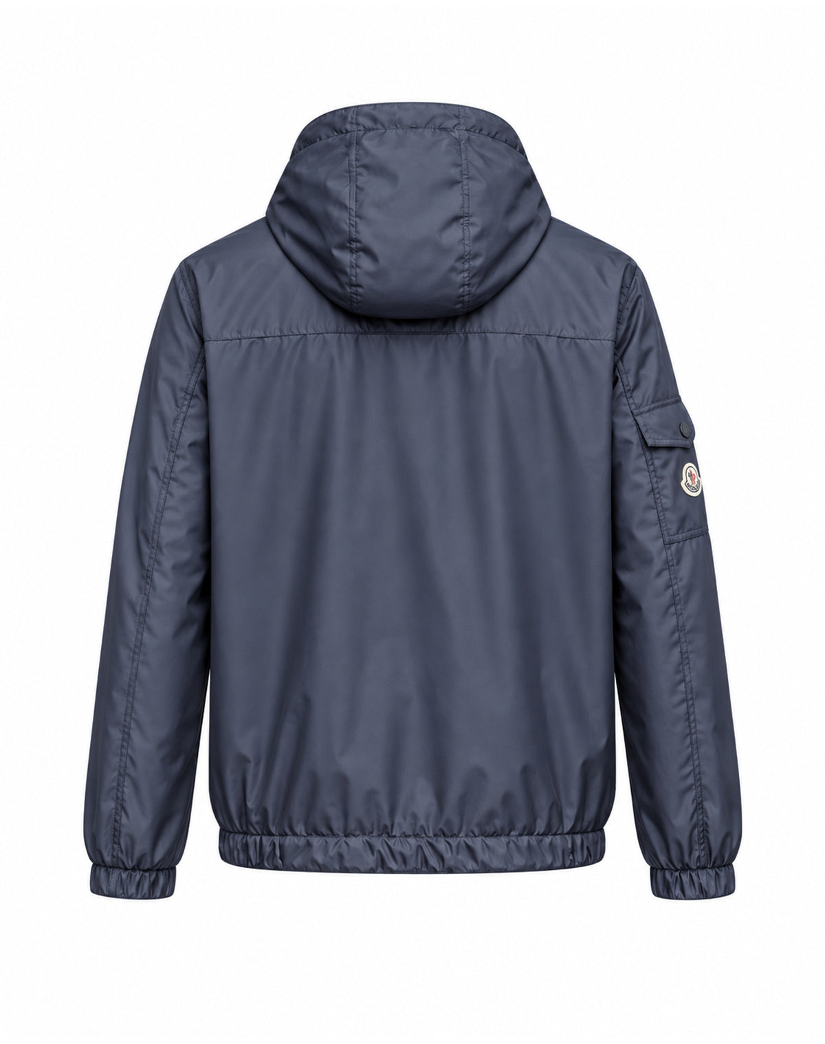 Utility Hooded Jacket – Navy & Black