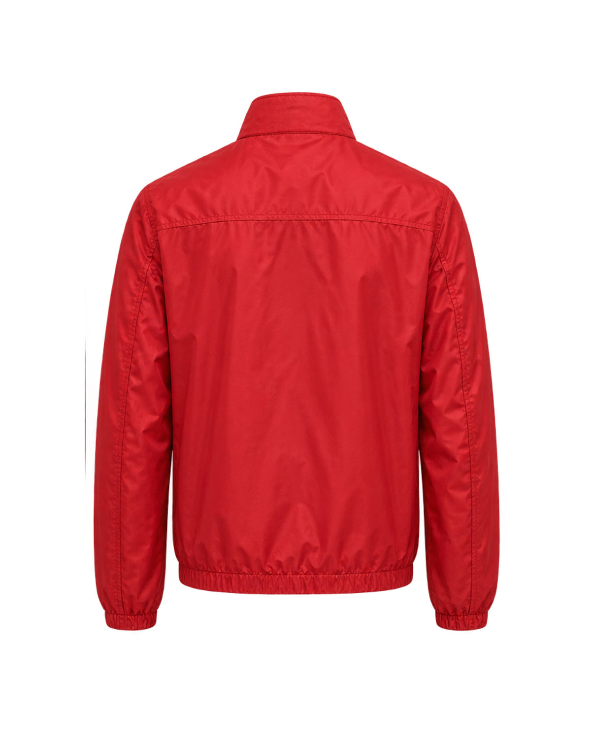 Striped Zip Jacket – Red
