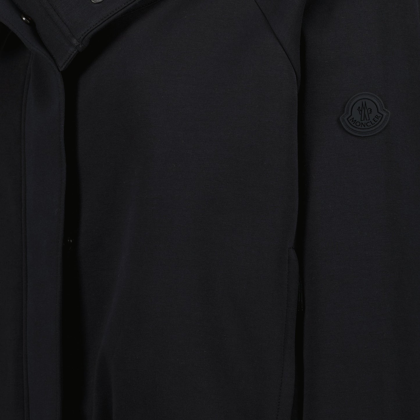 Cropped High-Neck Jacket