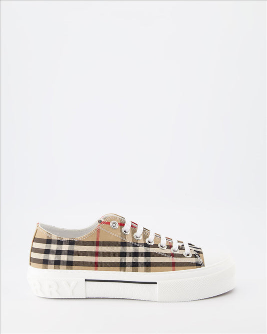 Checked sneakers