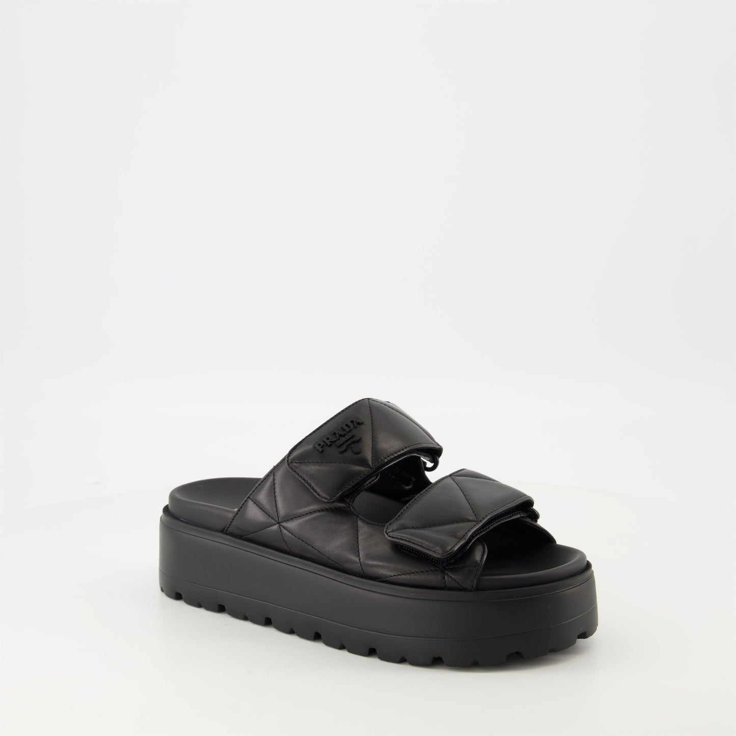Quilted Platform Sandals