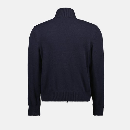 Two-material down jacket