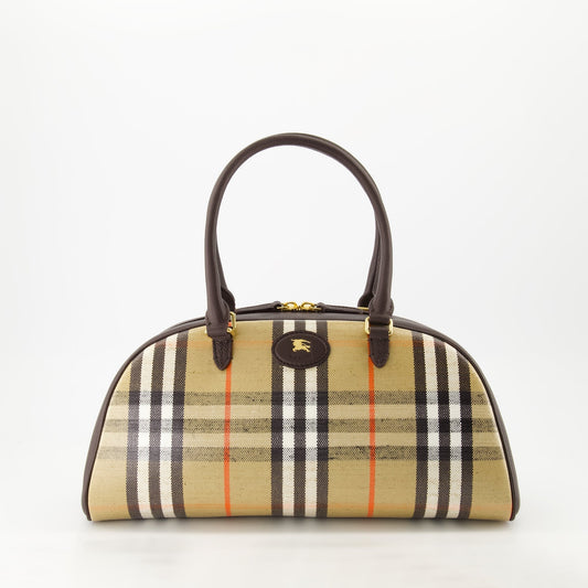 Check Mini Bowling Bag