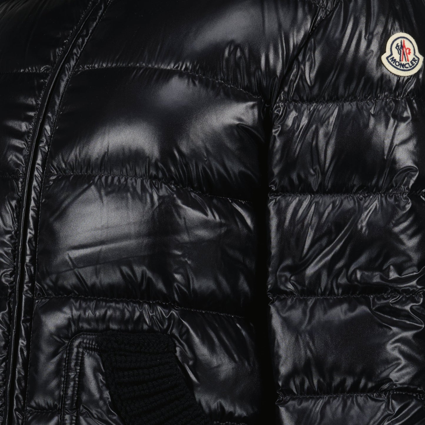 Glossy Quilted Puffer Jacket