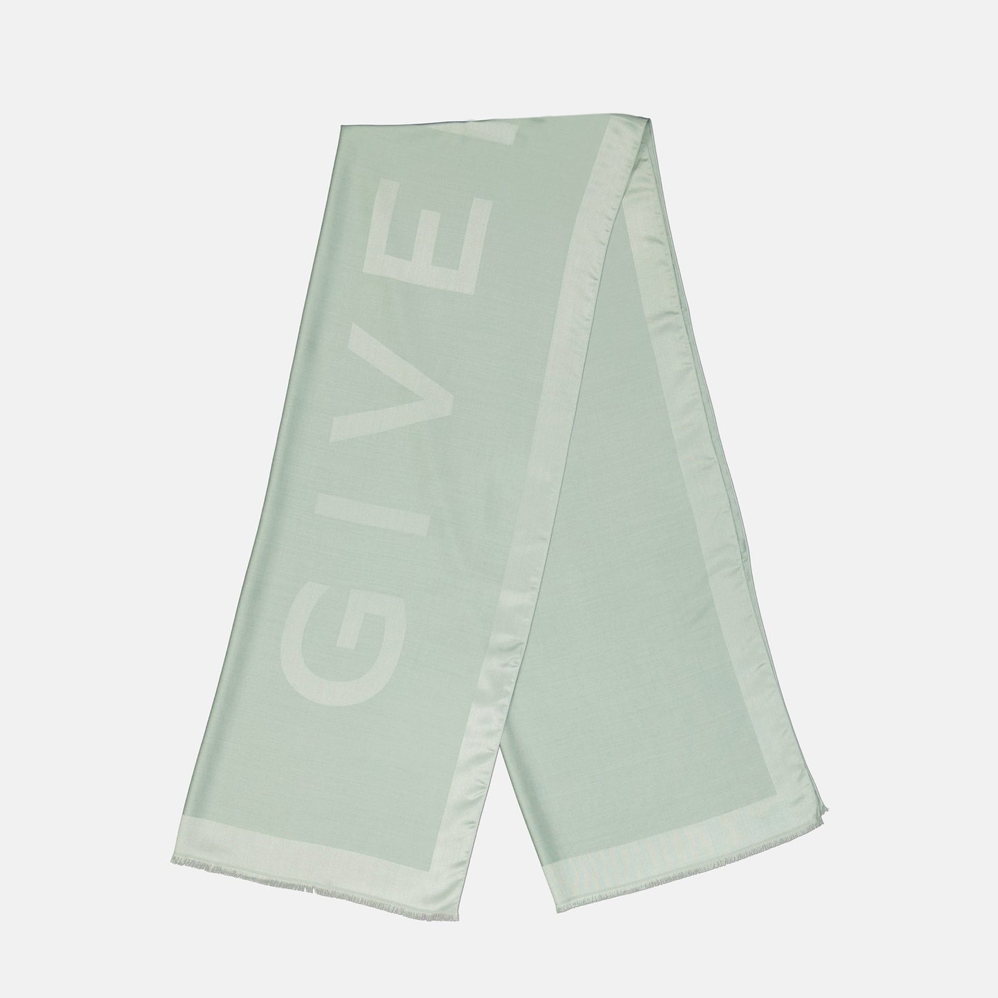 Logo Scarf – Mint Green