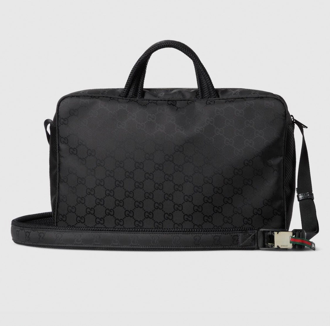 Black Crossbody Utility Bag