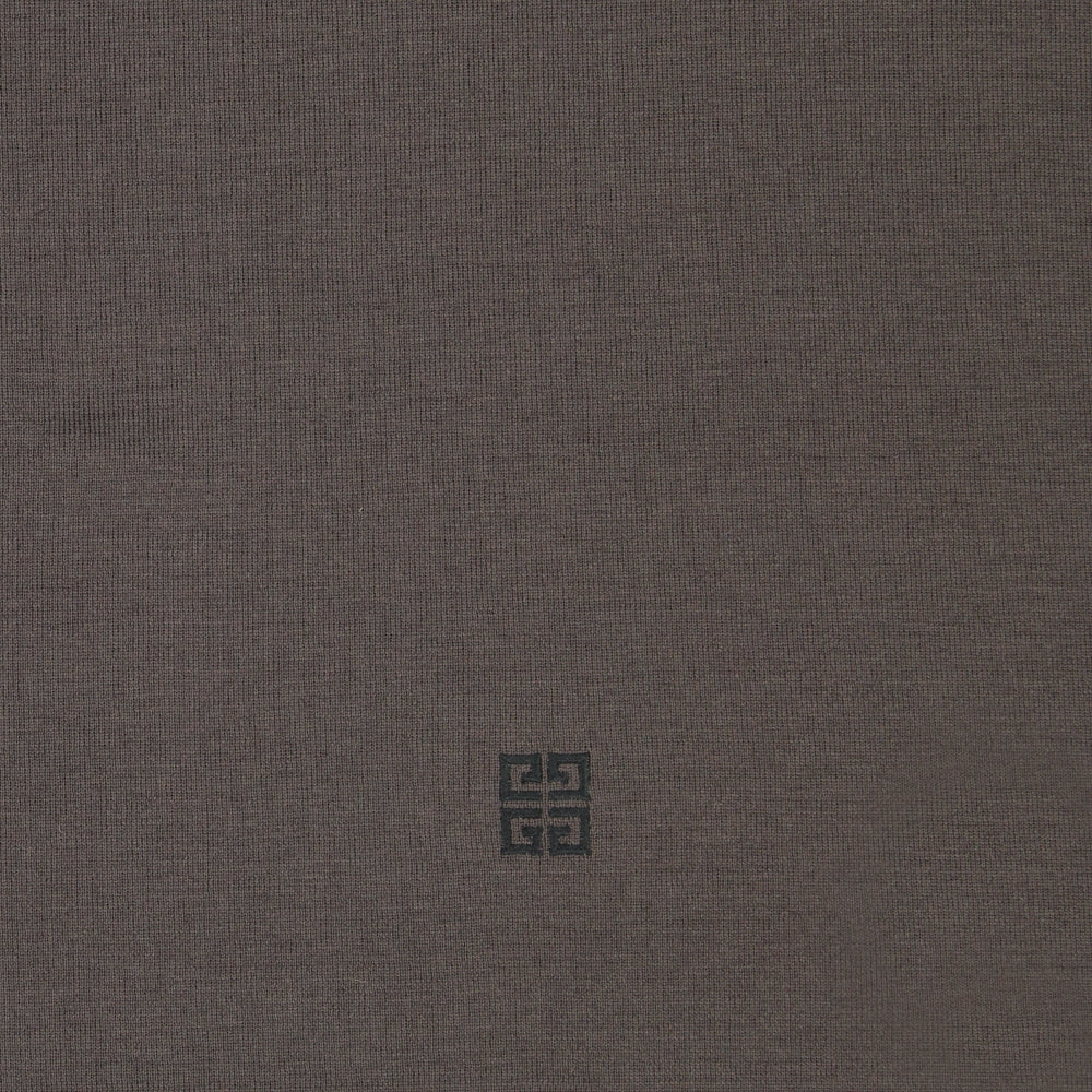 Logo Wool Scarf – Brown