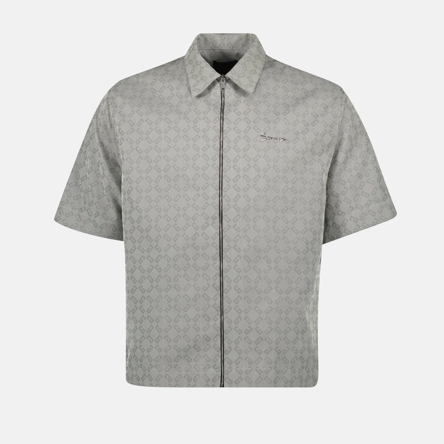 Zip-Up Shirt Jacket