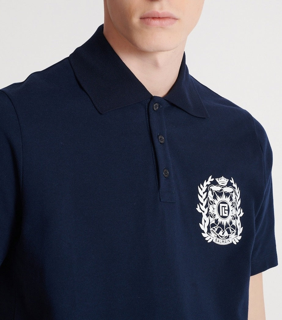 Crest Cotton Polo Shirt