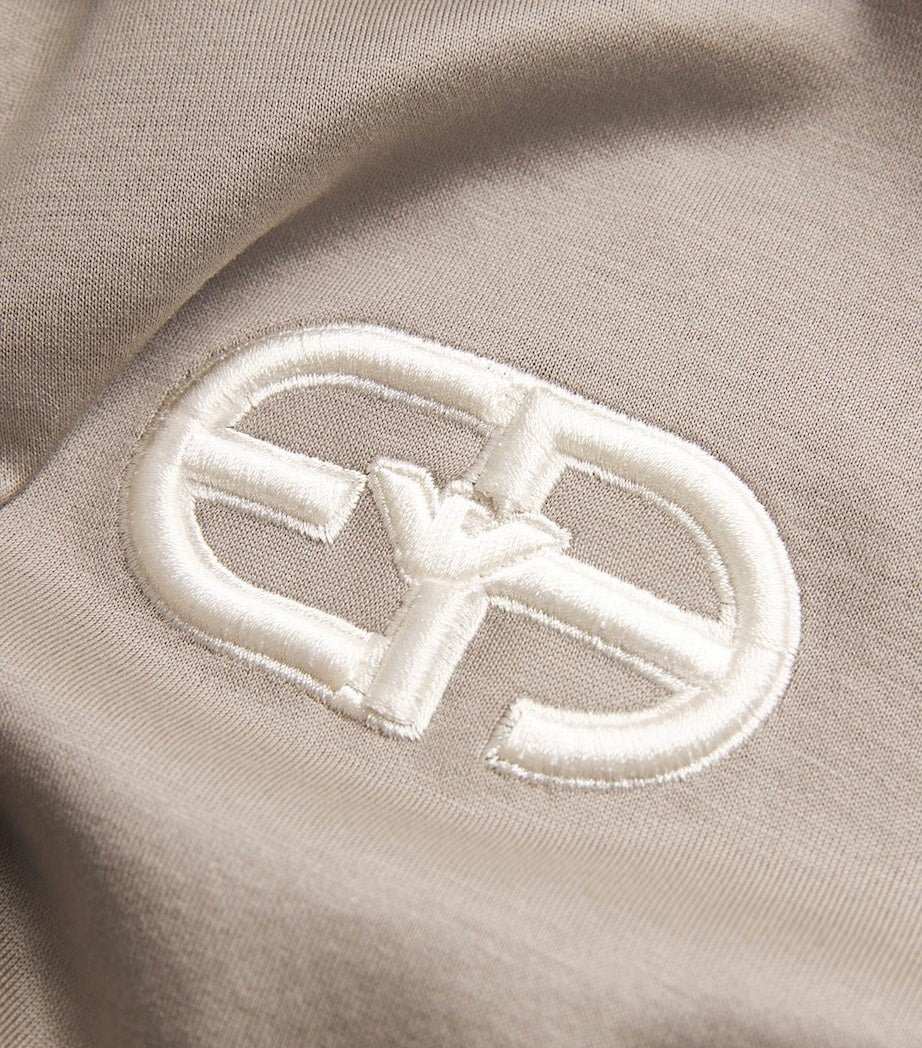Embroidered-Logo Polo Shirt
