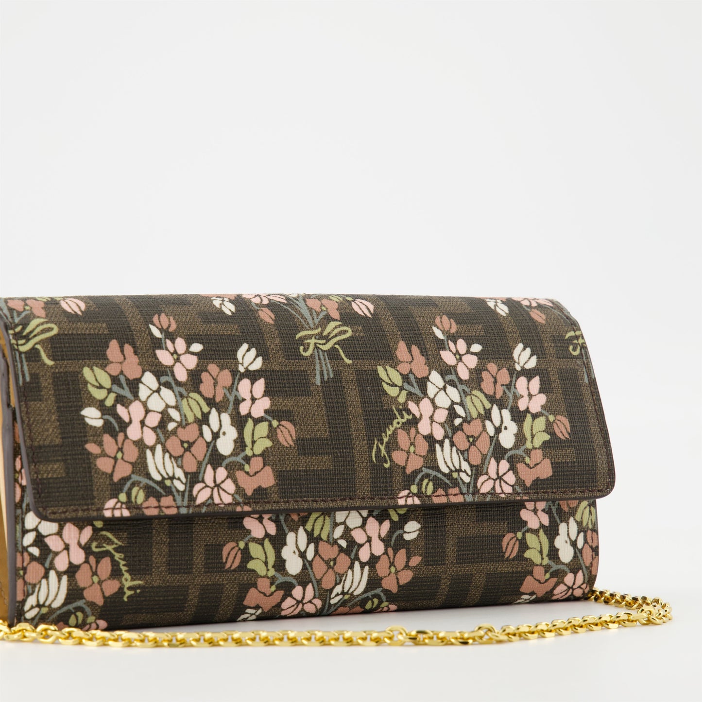 Floral Chain Wallet