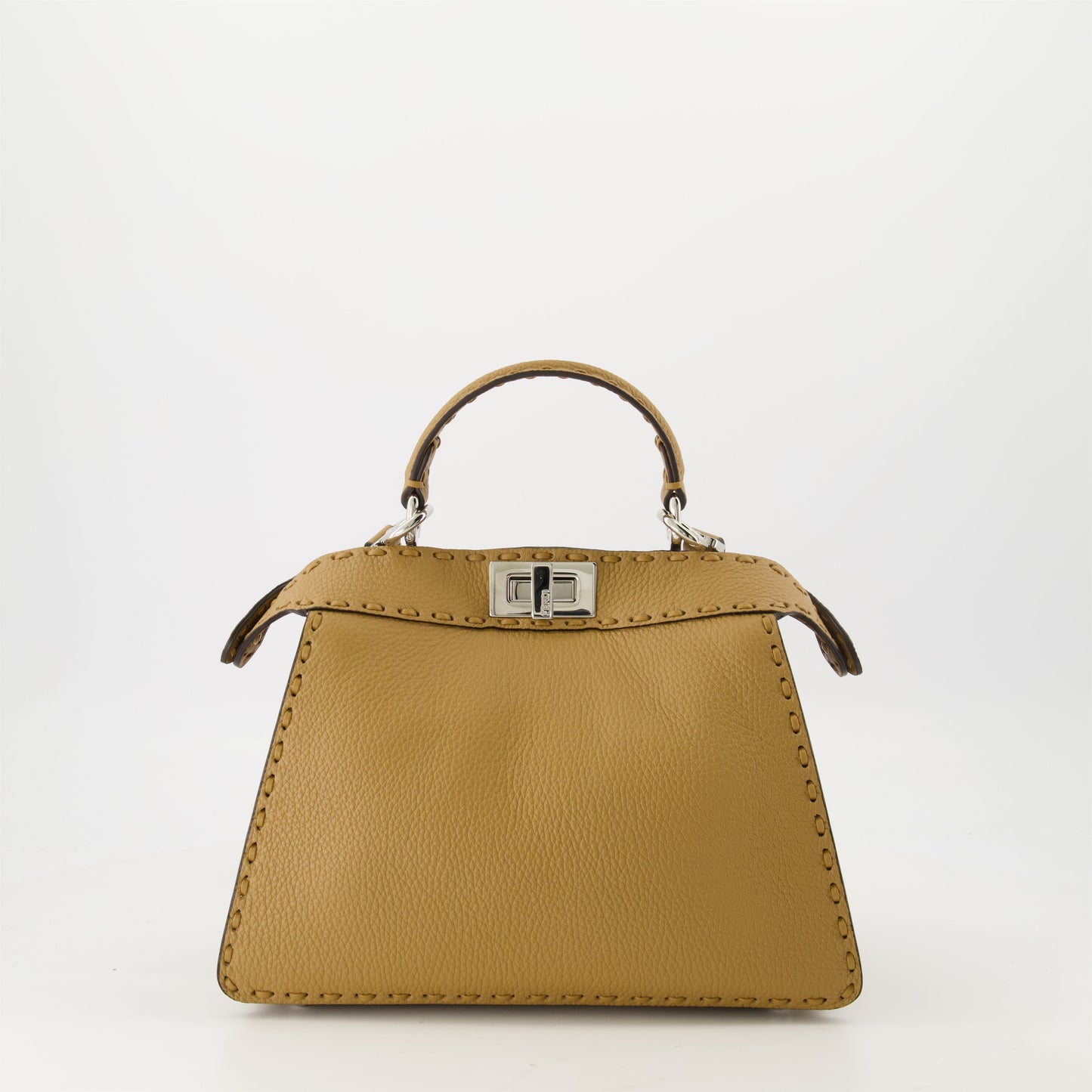 Peekaboo Mini – Mustard Leather