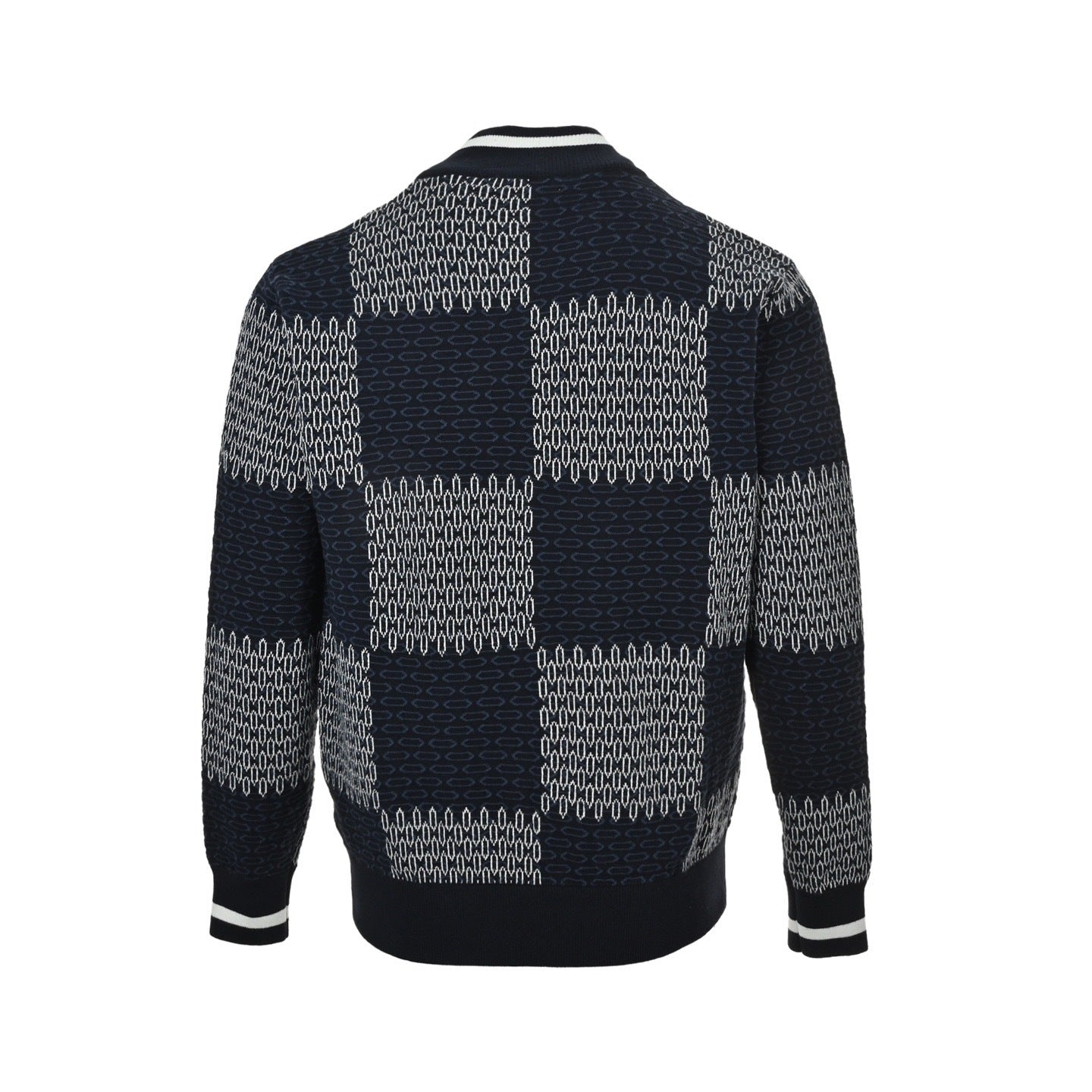 Damier Quilted Cotton Bomber