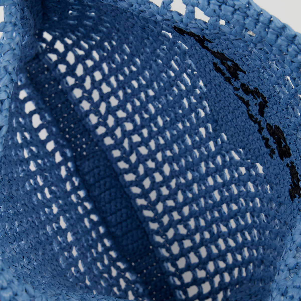 Crochet Tote Bag (Blue)