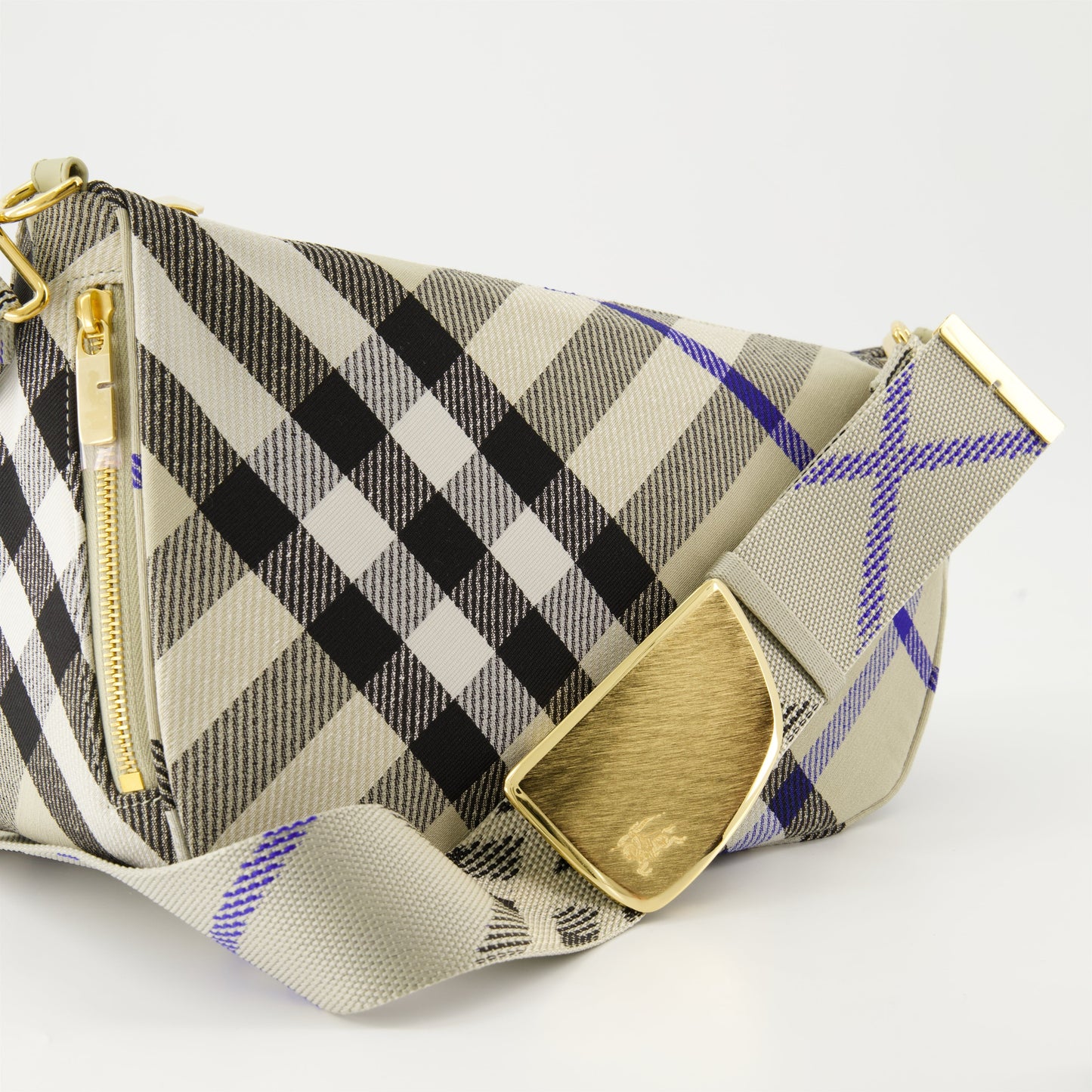 Check Mini Shoulder Bag