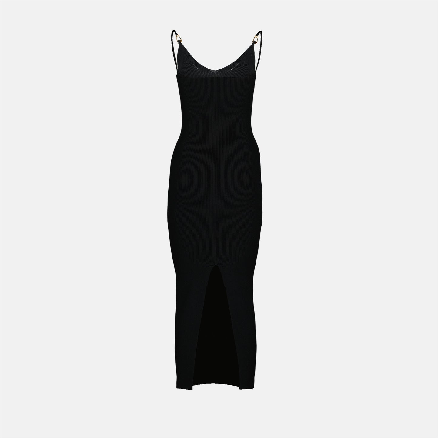 Ribbed Knit Maxi Slip Dress