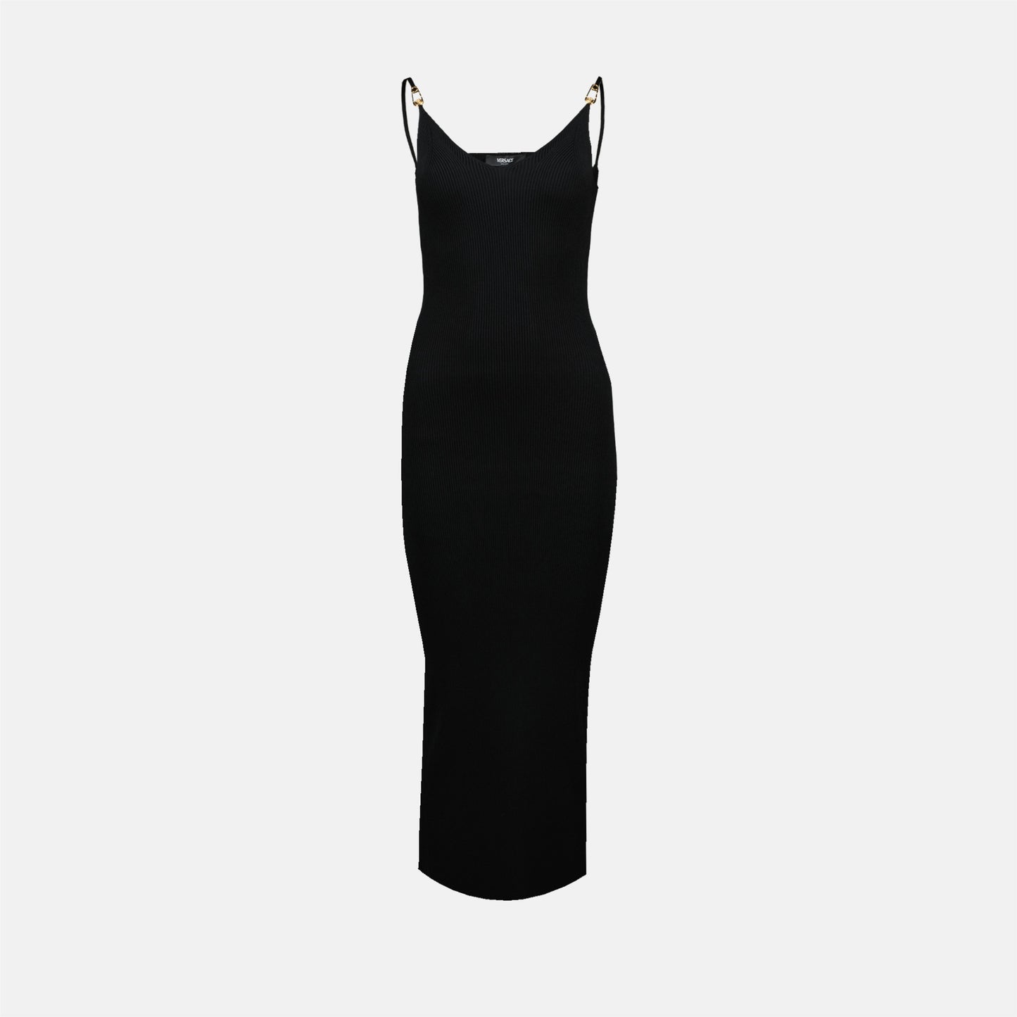 Ribbed Knit Maxi Slip Dress
