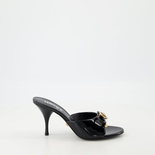 Patent Leather Mule Heels