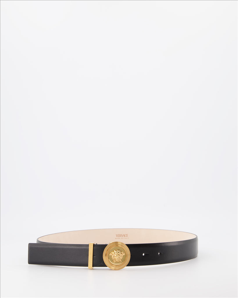 Medusa Biggie Leather Belt