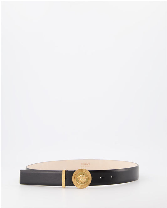 Medusa Biggie Leather Belt