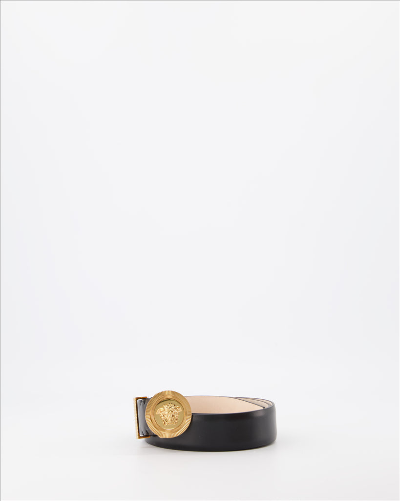 Medusa Biggie Leather Belt