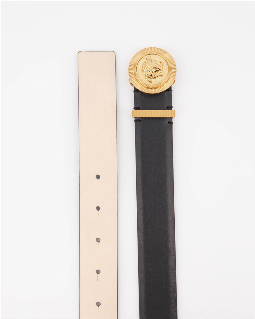Medusa Biggie Leather Belt