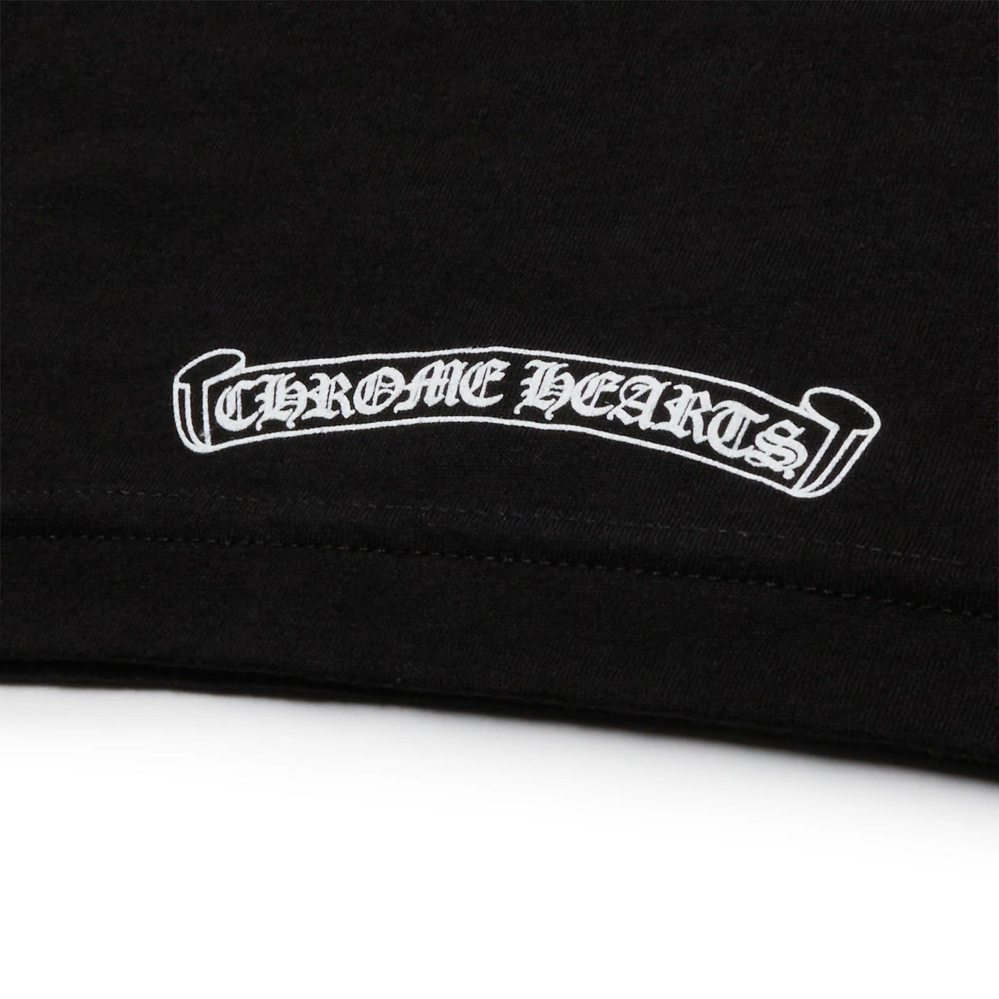 Horse Shoe Pocket Logo Black T-Shirt