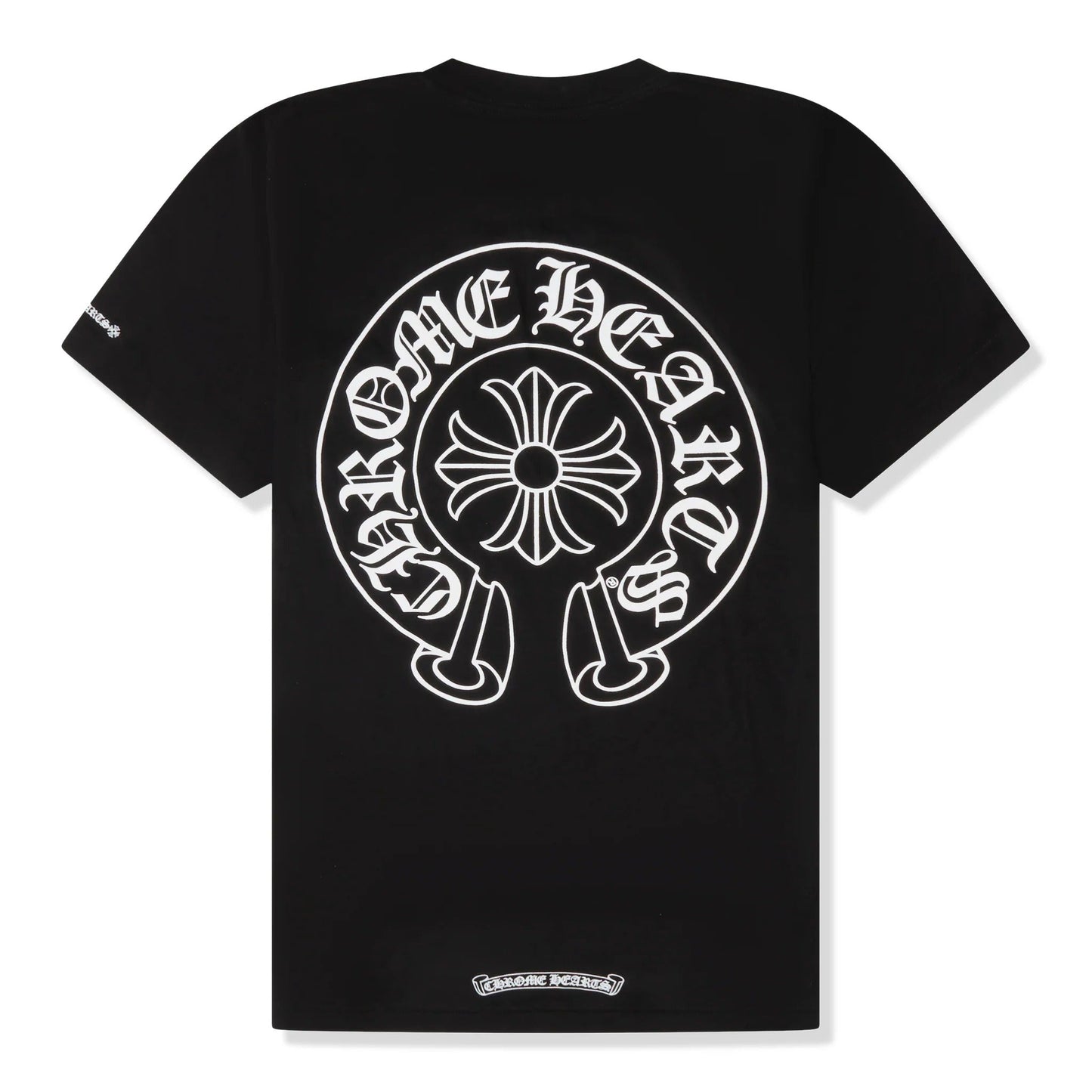 Horse Shoe Pocket Logo Black T-Shirt
