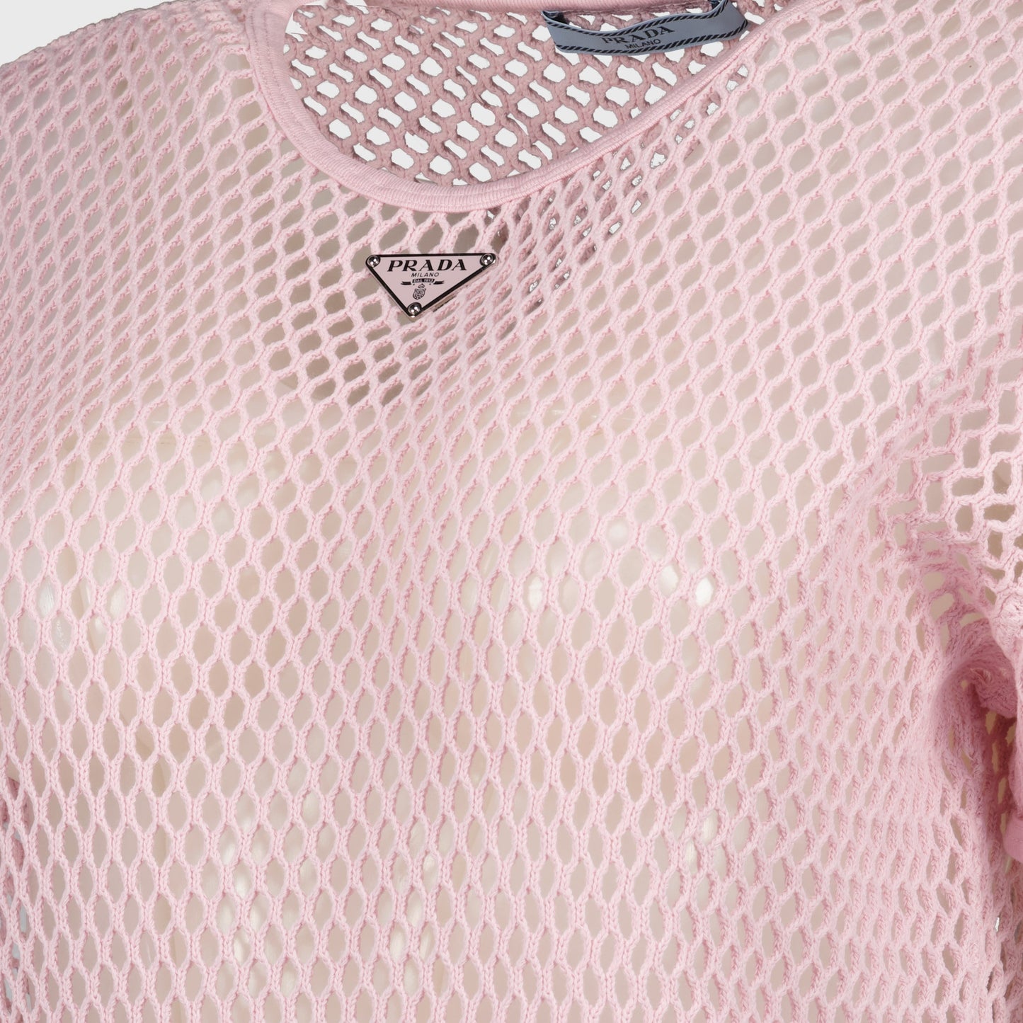 Mesh Knit T-Shirt