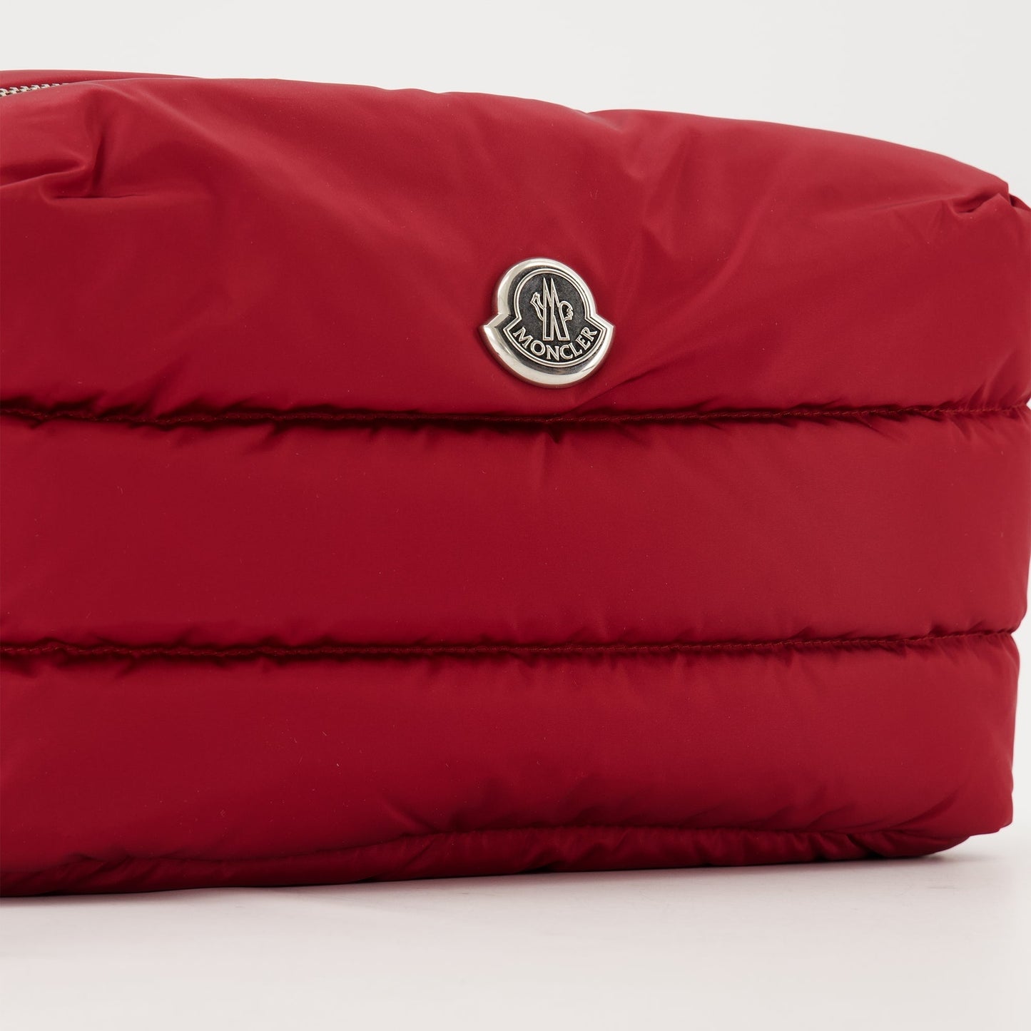 Padded Nylon Pouch / Clutch – Red