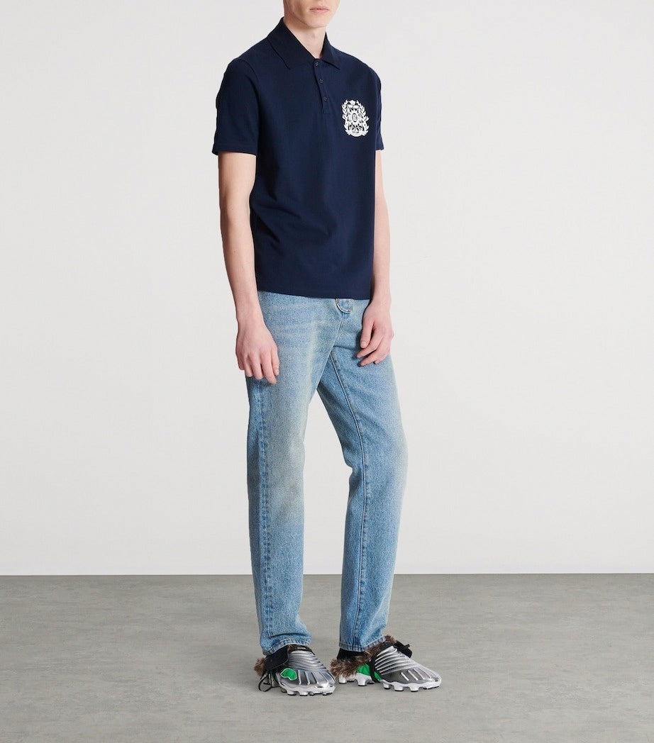 Crest Cotton Polo Shirt